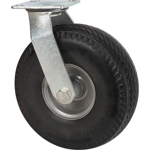 Flat-Free Casters, Swivel, 10" (254 mm), Flat-Free, 300 lbs. (136 kg.) Chandler Sales