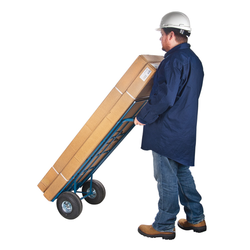 Load Retention Hand Truck, Dual Handle, Steel, 53" Height, 600 lbs. Capacity Chandler Sales