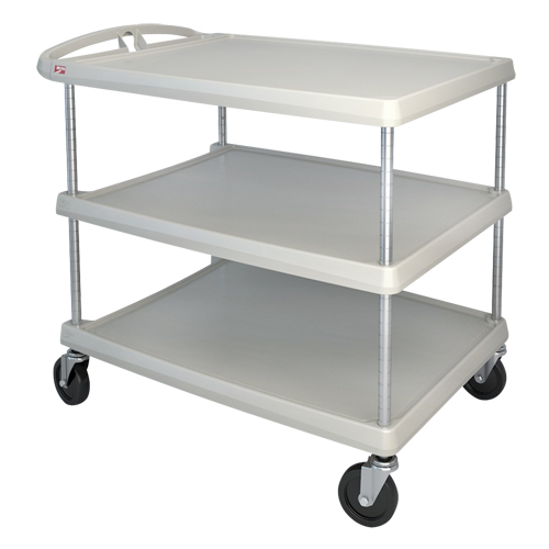 myCart Utility Cart, 3 Tiers, 26" x 36-7/8" x 36", 500 lbs. Capacity Chandler Sales