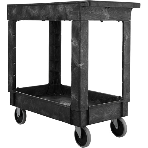 Chariot utilitaire avec poign&eacute;e, 2 tiers, 34" x 31-1/4" x 16", Capacit&eacute; 500 lb Chandler Sales