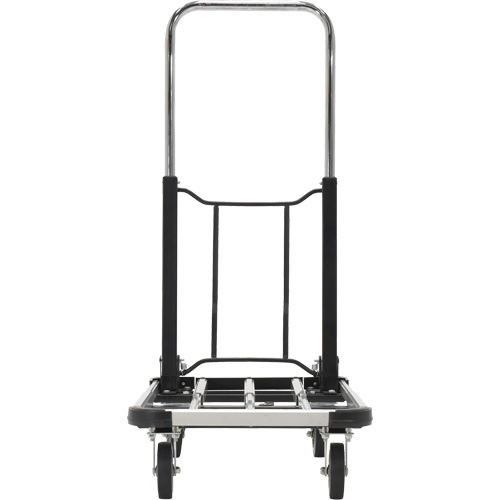 Fold-Up Platform Truck, Stainless Steel, 300 lbs., 28" L x 16" W, 33-1/2" High Chandler Sales