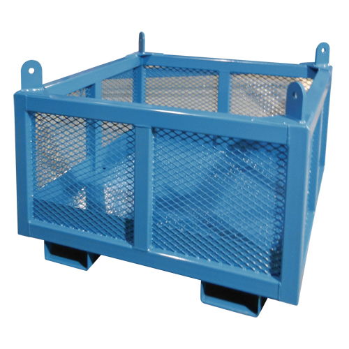 Material Handling Basket, 24" H x 48" W x 48" D, 1000 lbs. Capacity Chandler Sales