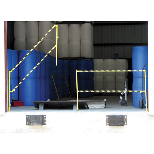 Barri&egrave;re &agrave; bascule de s&eacute;curit&eacute;, 10' lo x 42-5/8" ha, 159" &eacute;lev&eacute;e, Jaune Chandler Sales