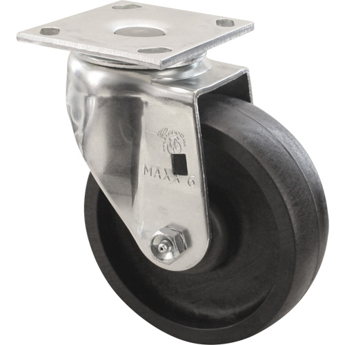 Roulette Emaxx RollX remplie de verre, Pivotant, 4" (101,6 mm), Nylon, 1200 lb (544,3 kg) Chandler Sales