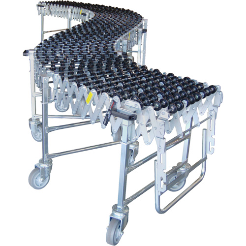 Expandable/Flexible Conveyors, 30" W x 8' 6" L, 226 lbs. per lin. ft. Capacity Chandler Sales