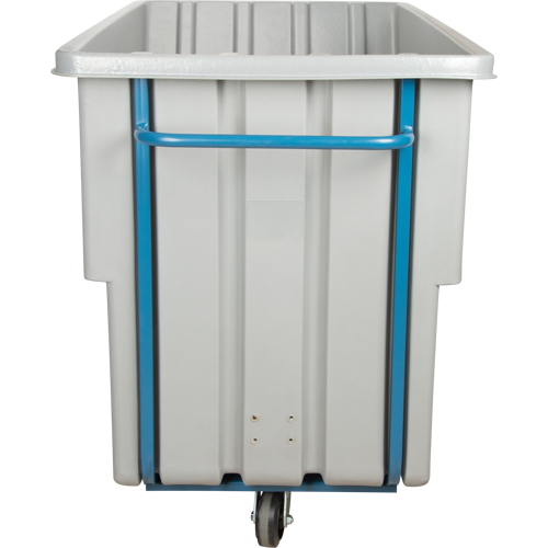 Chariot basculeur en acier, Poly&eacute;thyl&egrave;ne, 1,1 vg³, Capacit&eacute; de charge de 1250 lb Chandler Sales