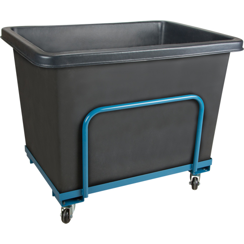 Tapered Wall Box Truck, Polyethylene, 43" L x 30" W x 33" H, 16 cu. ft. Volume, 800 lbs. Capacity Chandler Sales