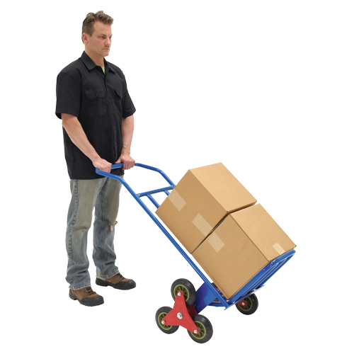 Stair Climbing Hand Truck, Steel Frame, 24" W x 45-3/4" H, 300 lbs. Capacity Chandler Sales