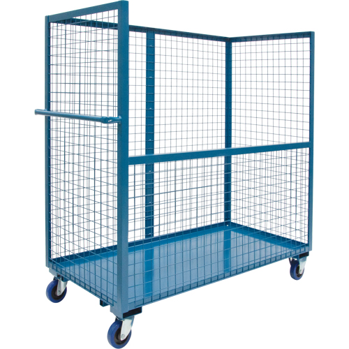 Chariot grillag&eacute; pour transport , Acier, 24" x 55" x 36", Capacit&eacute; 1200 lb Chandler Sales
