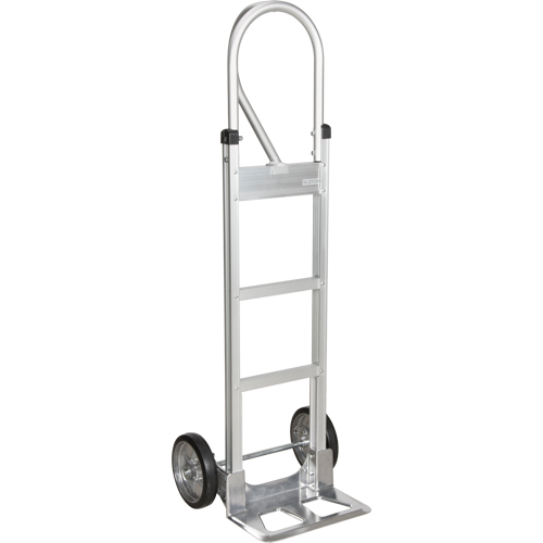 Knocked Down Hand Truck, P-Handle Handle, Aluminum, 52-1/8" Height, 500 lbs. Capacity Chandler Sales
