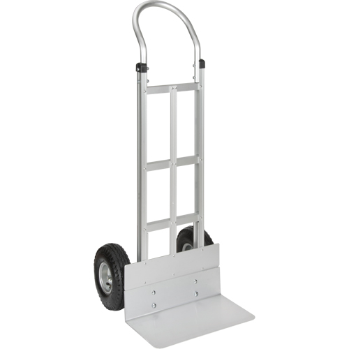 Knocked Down Hand Truck, Continuous Handle, Aluminum, 49-5/8" Height, 500 lbs. Capacity Chandler Sales