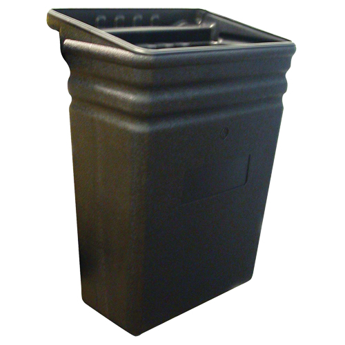 Corbeille &agrave; d&eacute;chets en plastique pour chariot tout usage Chandler Sales