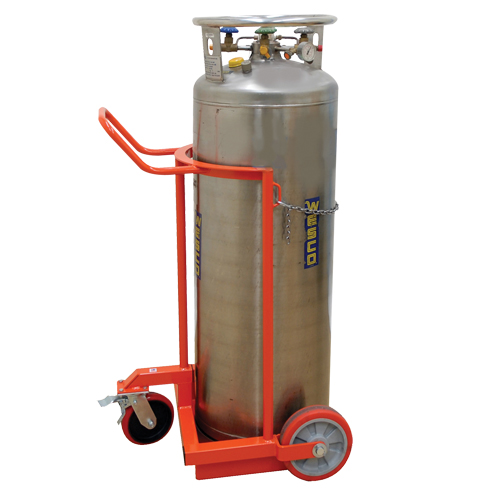 Large Liquid Gas Cylinder Truck LCC, Polyurethane Wheels, 20" W x 20" D Base, 1000 lbs. Chandler Sales