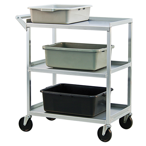 Utility Cart, 3 Tiers, 18-1/2" W x 39" H x 32-1/2" D, 350 lbs. Capacity Chandler Sales