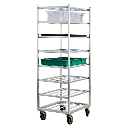 Chariot &agrave; tablettes, 8 Tiers, 20-7/8" la x 67" h x 27" p, Capacit&eacute; 600 lb Chandler Sales