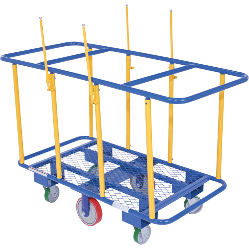 Chariot horizontal pour panneaux, 63-7/16" x 28-1/2" x 40-15/16", Capacit&eacute; 2000 lb Chandler Sales