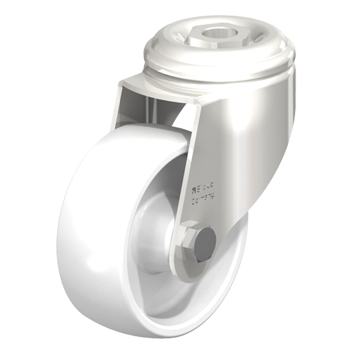 Stainless Steel Nylon Caster, Swivel, 3-1/8" (79.5 mm) Dia., 265 lbs. (120 kg.) Capacity Chandler Sales