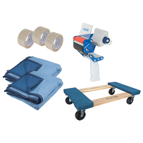 Moving Kit, Wood Frame, 18" W x 30" L, 1000 lbs. Capacity Chandler Sales