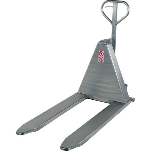 Table &eacute;l&eacute;vatrice de palettes, 45" lo x 26-3/4" la, Acier inoxydable, Capacit&eacute; de 2000 lb Chandler Sales