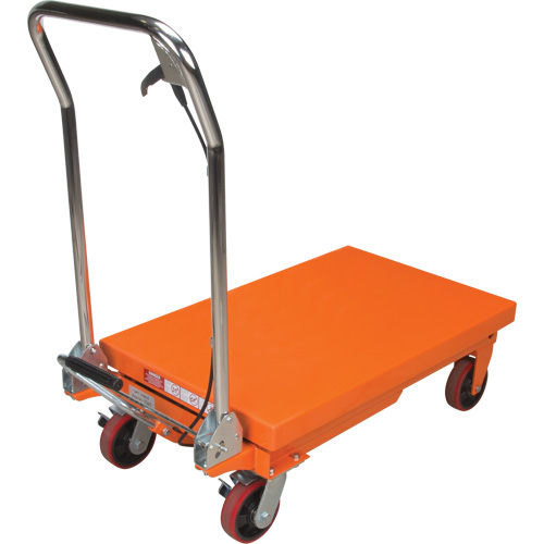Hydraulic Scissor Lift Table, 32" L x 19-3/4" W, Steel, 660 lbs. Capacity Chandler Sales