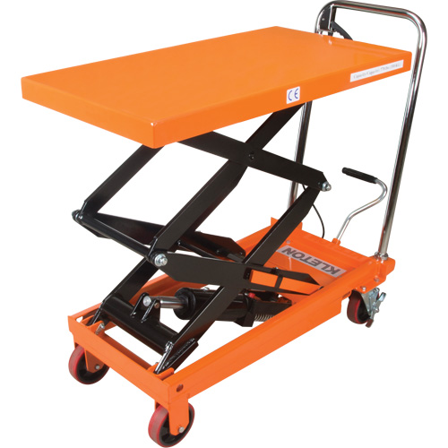 Hydraulic Scissor Lift Table, 35-3/4" L x 19-3/4" W, Steel, 770 lbs. Capacity Chandler Sales