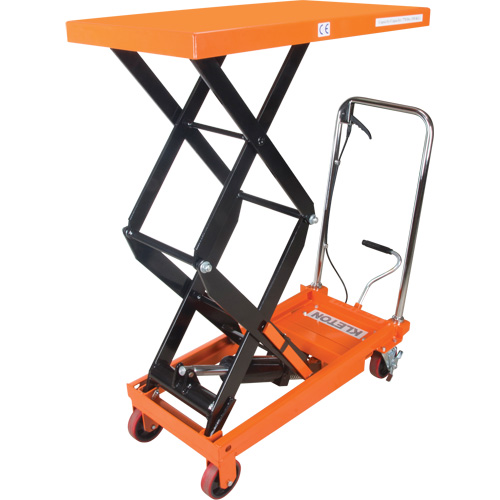 Hydraulic Scissor Lift Table, 35-3/4" L x 19-3/4" W, Steel, 770 lbs. Capacity Chandler Sales