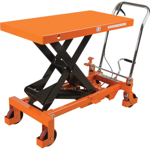 Table &eacute;l&eacute;vatrice &agrave; ciseaux hydraulique, 40" lo x 20 " la, Acier, Capacit&eacute; 2200 lb Chandler Sales