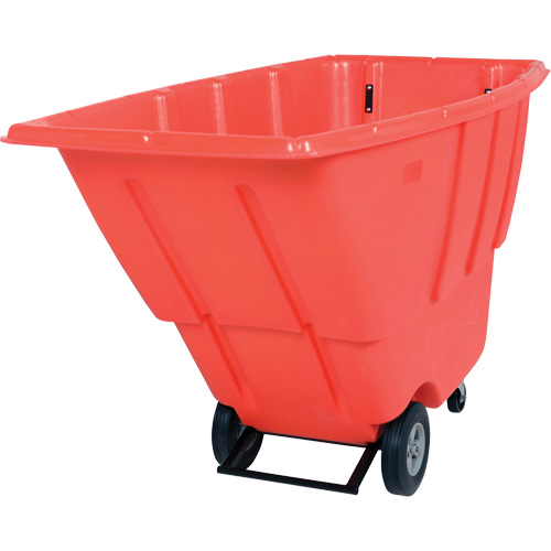 Tilt Truck, Polyethylene, 0.5 cu. yd., 450 lbs. Load Capacity Chandler Sales