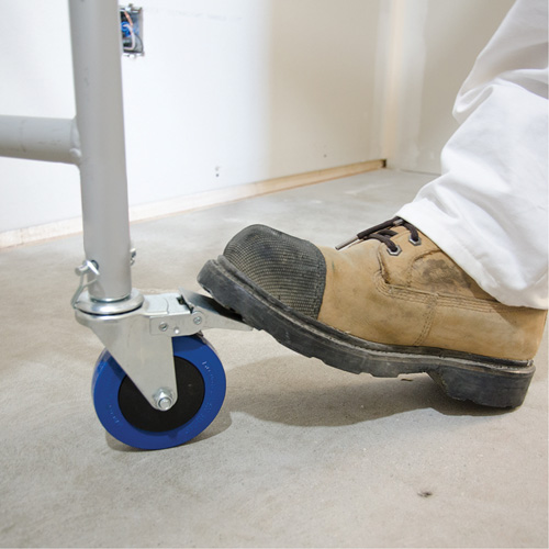 Mini roulette de 4" avec goupille verrouillable Chandler Sales