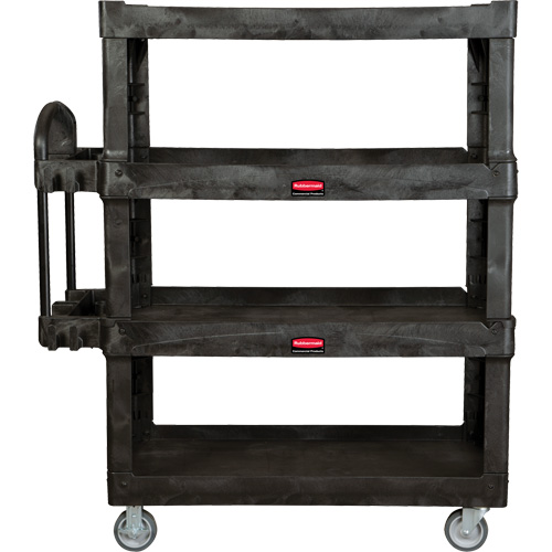 Chariot utilitaire robuste et ergonomique, 4 tiers, 24-1/4" x 62-2/5" x 54-1/10", Capacit&eacute; 700 lb Chandler Sales