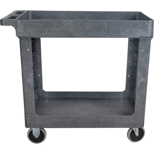 Utility Service Cart, 2 Tiers, 16-1/2" x 32-1/2" x 34-1/2", 550 lbs. Capacity Chandler Sales