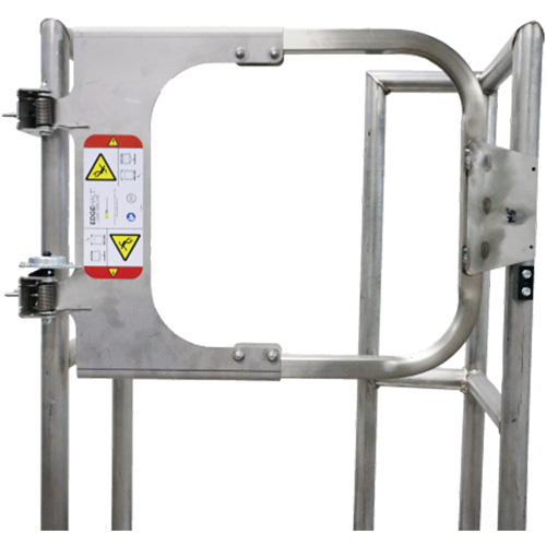 EdgeHalt&reg; Ladder Safety Gate, 20-7/8" H x 30"- 40" W Chandler Sales