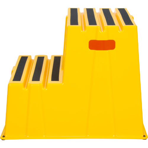 Escabeau industriel, 2 marches, 26" x 22-7/16" x Hauteur 19-11/16" Chandler Sales