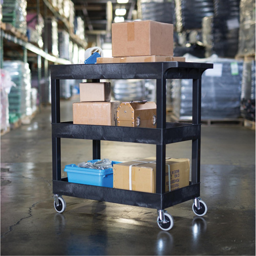 Tub Cart, 3 Tiers, 35-1/4" x 36-1/4" x 18", 300 lbs. Capacity Chandler Sales
