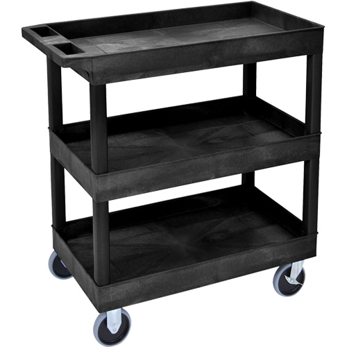 Tub Cart, 3 Tiers, 35-1/4" x 37-1/4" x 18", 375 lbs. Capacity Chandler Sales