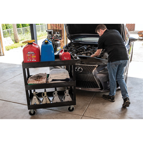 Tub Cart, 3 Tiers, 35-1/4" x 37-1/4" x 18", 375 lbs. Capacity Chandler Sales