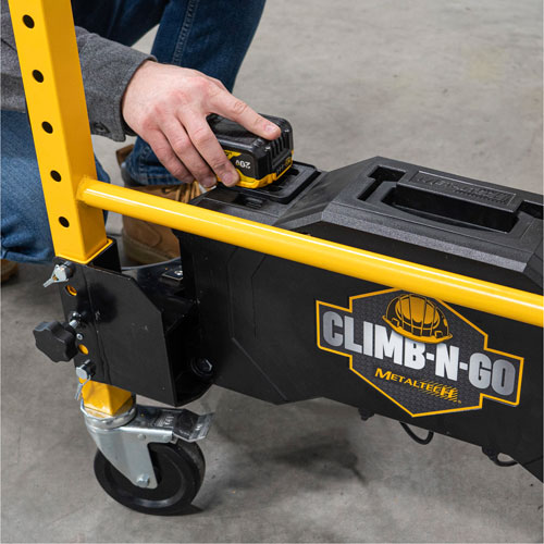 Motorized System for Climb-N-Go Scaffolding Chandler Sales