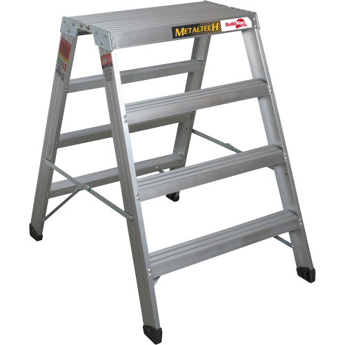 Poste de travail chevalet de sciage portatif, Cadre Aluminium, 12-1/4" p x 48" h Chandler Sales