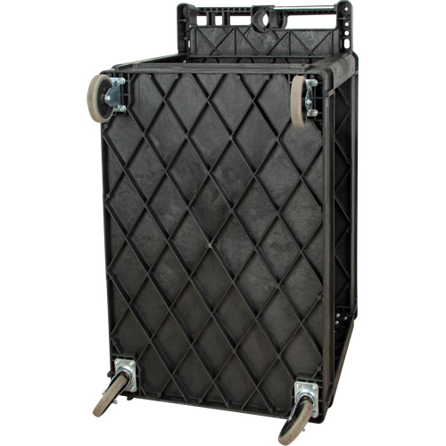 Utility Cart, 2 Tiers, 25-5/8" x 33-1/2" x 43-3/4", 550 lbs. Capacity Chandler Sales