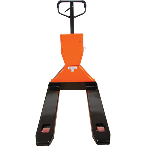Digital Scale Pallet Truck, 44.5" L x 27.75" W, 4400 lbs. Cap. Chandler Sales