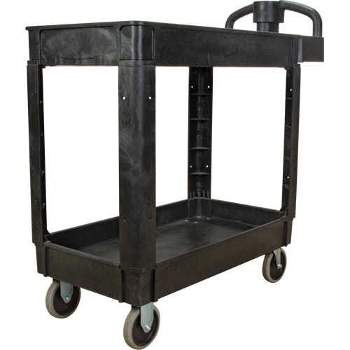 Chariot utilitaire, 2 tiers, 17-1/8" x 33-1/2" x 37-5/8", Capacit&eacute; 550 lb Chandler Sales