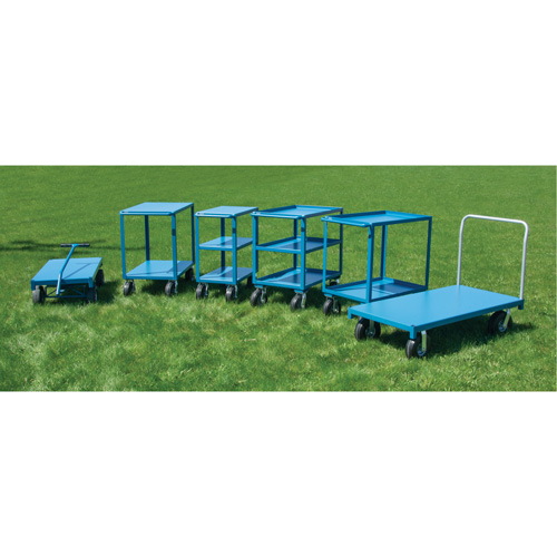 Outdoor Shelf Cart, 2 Tiers, 24" W x 39" H x 51" D, 1200 lbs. Capacity Chandler Sales