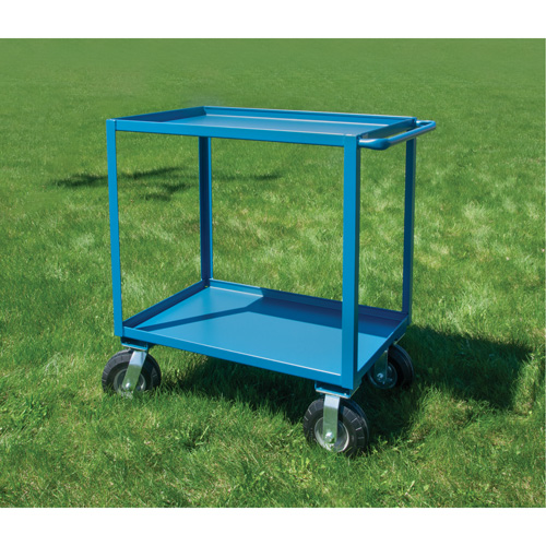 Outdoor Shelf Cart, 2 Tiers, 24" W x 39" H x 51" D, 1200 lbs. Capacity Chandler Sales