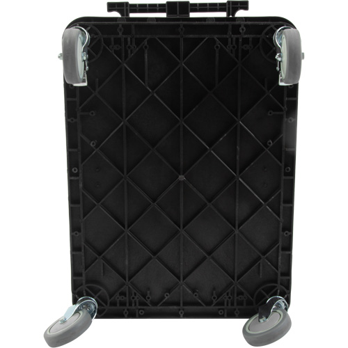 Utility Cart with Deep Lip Shelf, 3 Tiers, 19" x 39-1/2" x 28-1/4", 330 lbs. Capacity Chandler Sales