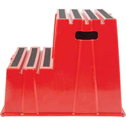 Industrial Step Stool, 2 Steps, 26" x 22-7/16" x 19-11/16" High Chandler Sales