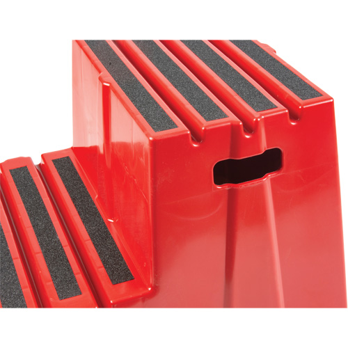 Industrial Step Stool, 2 Steps, 26" x 22-7/16" x 19-11/16" High Chandler Sales