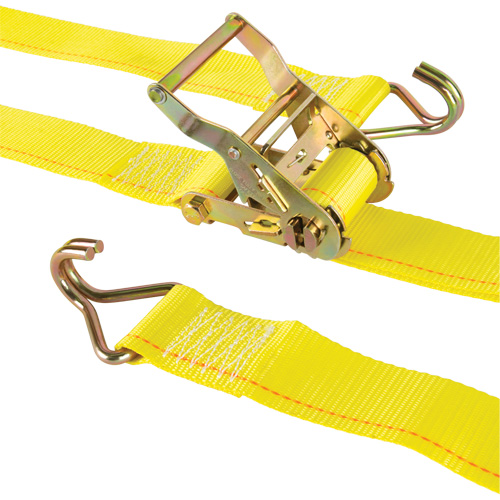 Tendeur d'arrimage logistique, Rochet, 2" la x 12' lo, Charge d'utilisation 500 lb (227 kg) Chandler Sales