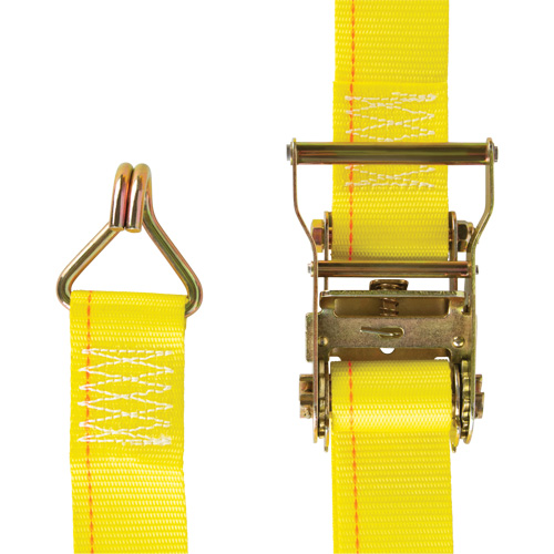 Tendeur d'arrimage logistique, Rochet, 2" la x 12' lo, Charge d'utilisation 500 lb (227 kg) Chandler Sales