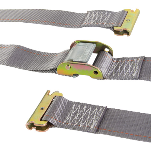 Tendeur d'arrimage utilitaire robuste, Boucle &agrave; came, 2" la x 16' lo, Charge d'utilisation 835 lb (379 kg) Chandler Sales