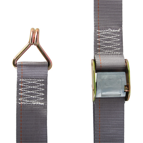 Ratchet Strap, Cam Buckle, 2" W x 16' L, 500 lbs. (227 kg) WLL Chandler Sales